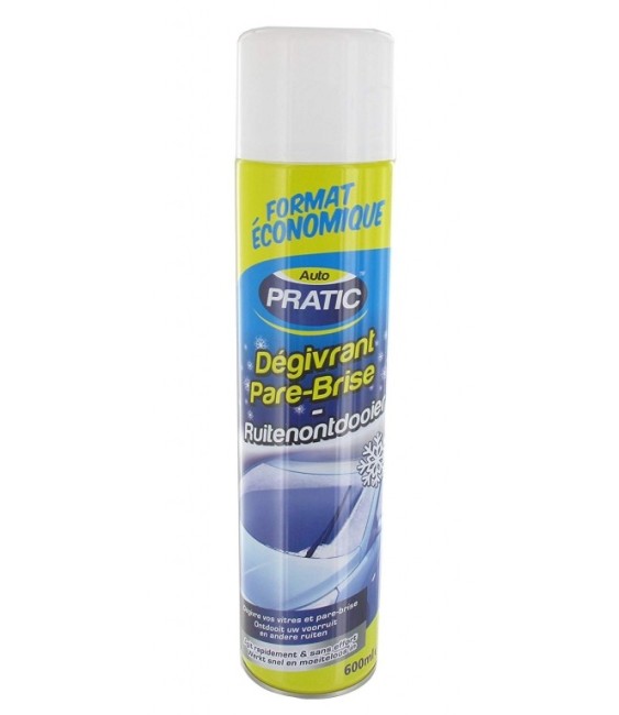 Dégivrant pour pare-brise - 600 ml - AUTO PRATIC