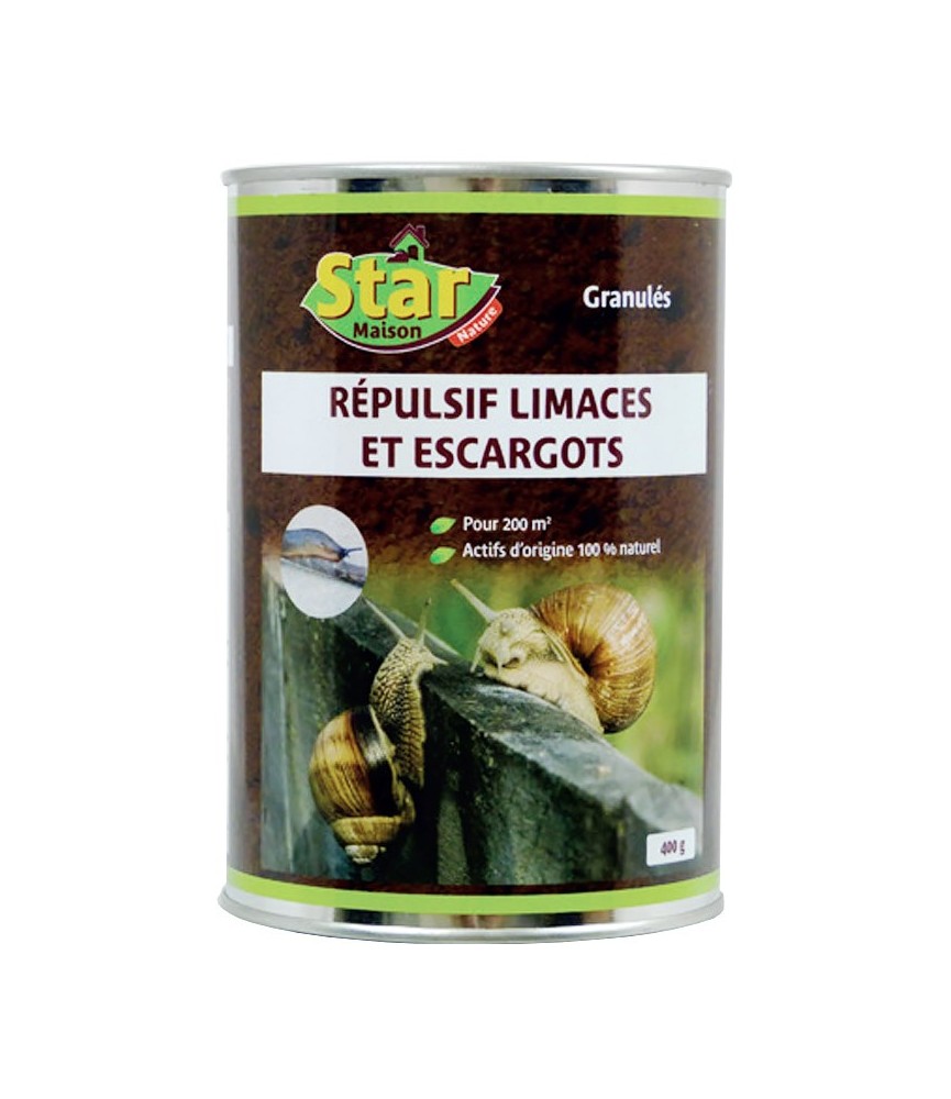 Répulsif escargots et limaces - 100 m² - 400 Grs - STAR Répulsif escargots et limaces - 100 m² - 400 Grs - STAR