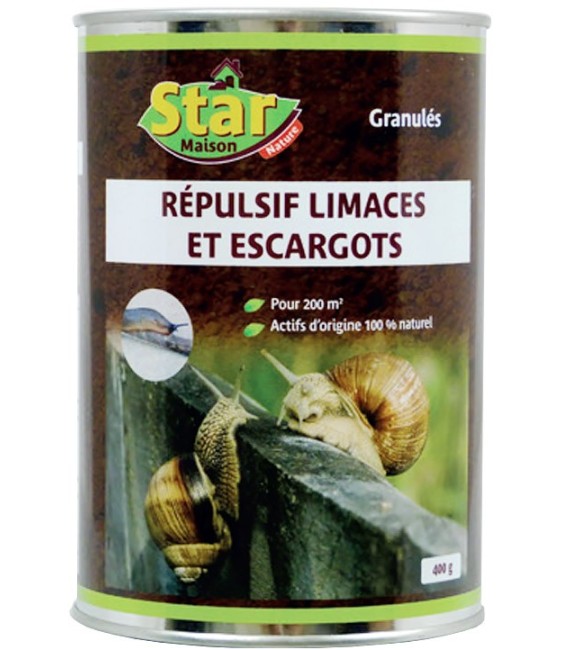 Répulsif escargots et limaces - 100 m² - 400 Grs - STAR