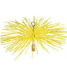 Hérisson en nylon pour ramonage - 150 mm - SCID