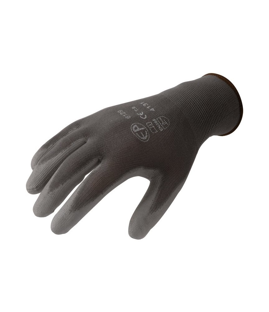 Gants de précision en polyamide - Taille 6 - Gris - EUROTECHNIQUE