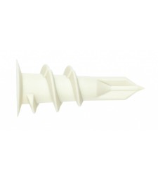 Chevilles autoperçeuse en nylon sans vis - 33 x 15 mm - Lot de 25 - FIX'PRO