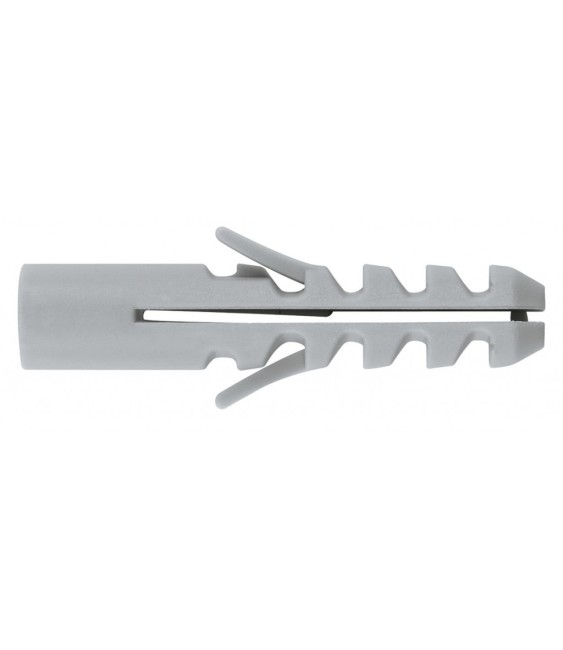 Chevilles standard en nylon - Gris - 12 x 60 mm - Lot de 25 - FIX'PRO