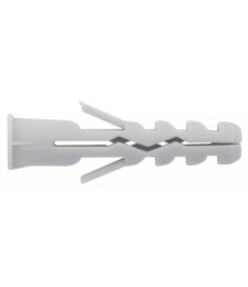 Assortiment de chevilles en nylon avec collerette - Lot de 60 - FIX'PRO