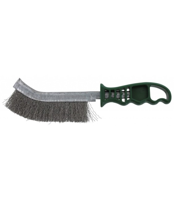 Brosse de ponçage universelle - Fils ondulés - Inox - 265 mm - SCID