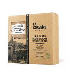 Coffret Pavés Marseillais Douceur Bio - 4 parfums - LA CORVETTE