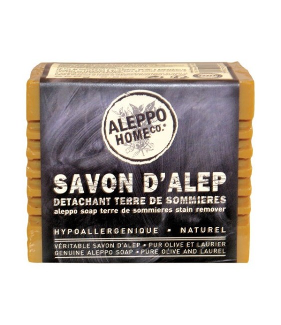 Savon d'Alep à la Terre de Sommières - Détachant linge - 250 grs - ALEPPO