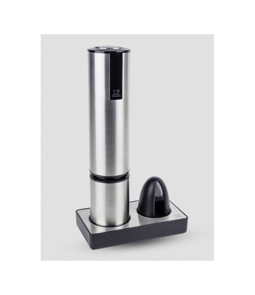 Tire-bouchon électrique rechargeable en inox - 27 cm - Elis Touch - PEUGEOT
