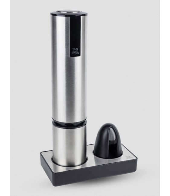 Tire-bouchon électrique rechargeable en inox - 27 cm - Elis Touch - PEUGEOT