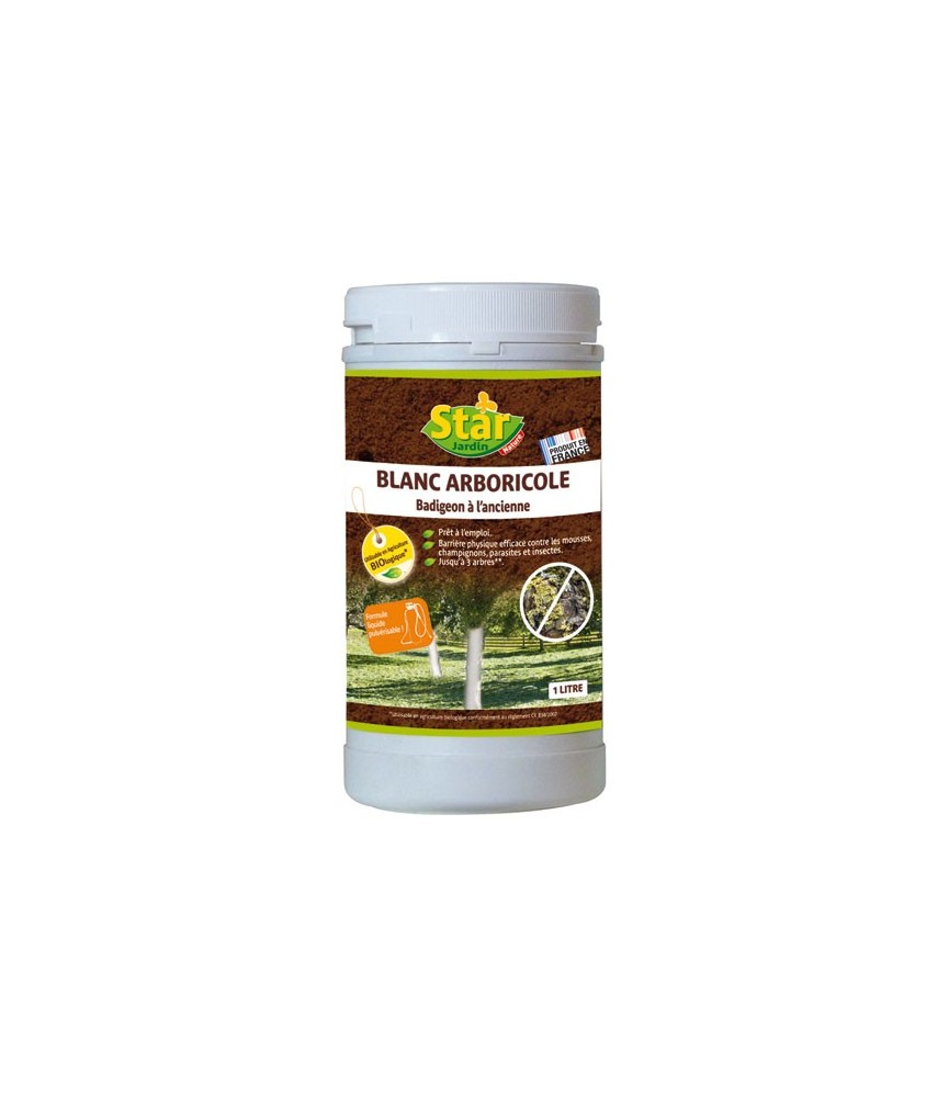 Blanc arboricole badigeon UAB - 1 L - STAR