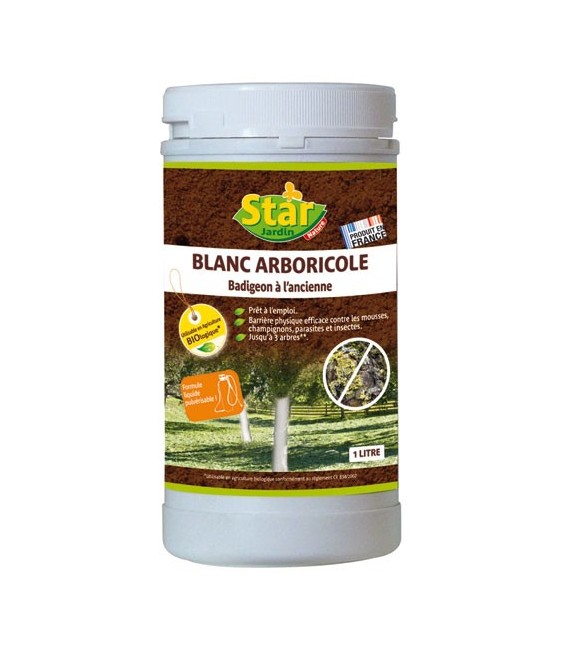 Blanc arboricole badigeon UAB - 1 L - STAR
