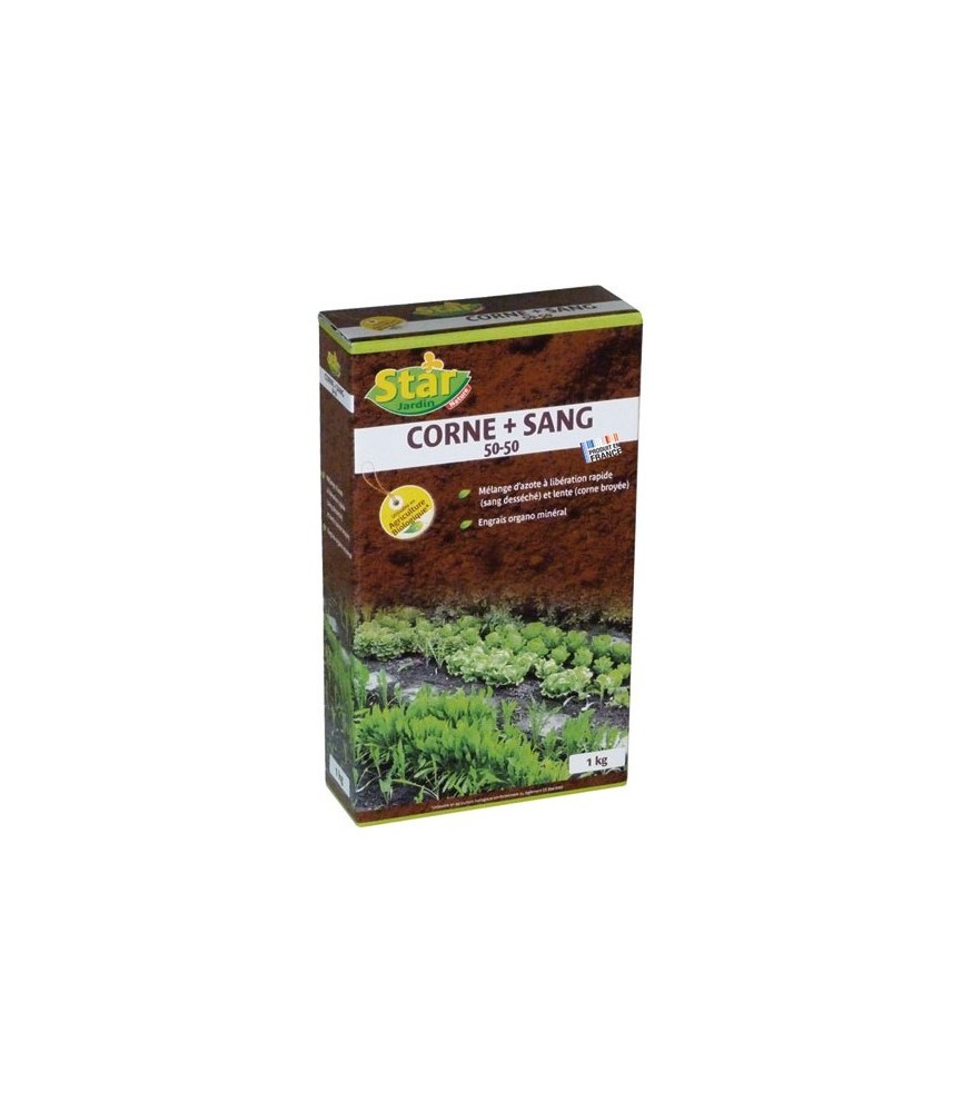 Engrais azoté corne + sang desséché UAB - 1 Kg - STAR