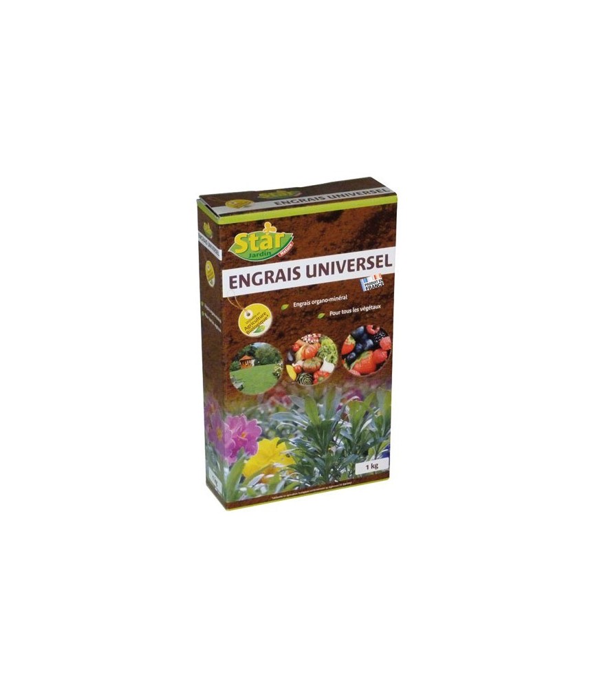 Engrais universel UAB - organo minéral - 1 Kg - STAR Engrais universel UAB - organo minéral - 1 Kg - STAR