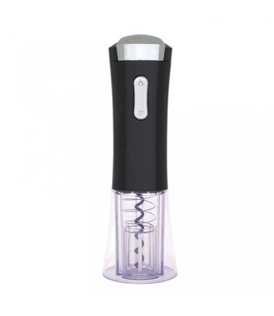 Tire-bouchon électrique avec coupe-capsule - Noir - Rechargeable - LUDI-VIN