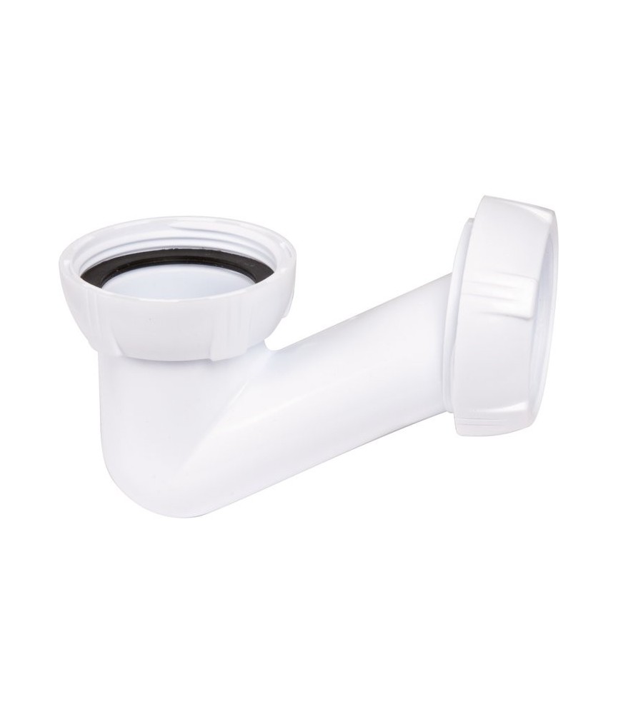 Siphon en V pour baignoire - Spécial gain de place - WIRQUIN Siphon en V pour baignoire - Spécial gain de place - WIRQUIN