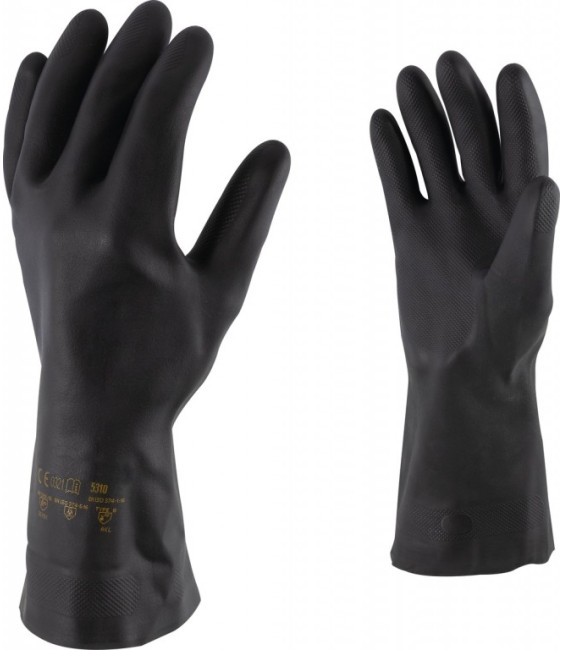 Gants de protection - Néoprène - Spécial produits chimiques - T8 - OUTIBAT
