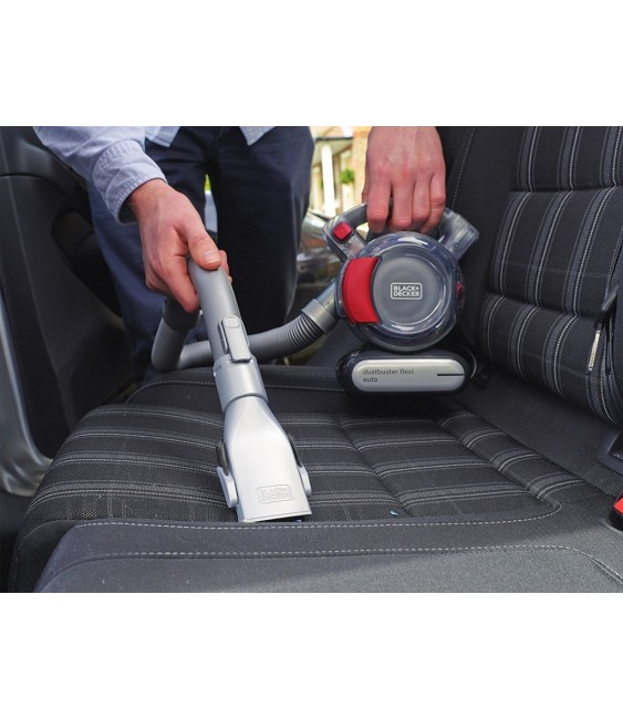Aspirateur Dustbuster® Flexi® Auto™ 12V avec flexible intégré et action cyclonique - BLACK&DECKER