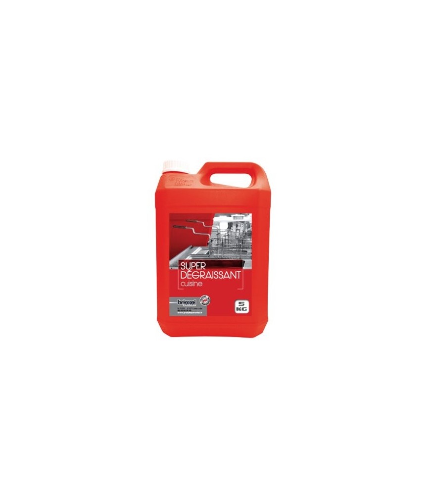 Super dégraissant cuisine - 5 Kg - BRIOXOL Super dégraissant cuisine - 5 Kg - BRIOXOL