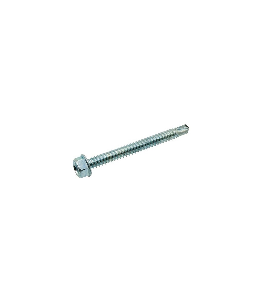 Vis auto-perçeuse Tête Hexagonale à embase - 4.8 x 19 mm - Lot de 500 Vis auto-perçeuse Tête Hexagonale à embase - 4.8 x 19 mm - Lot de 500