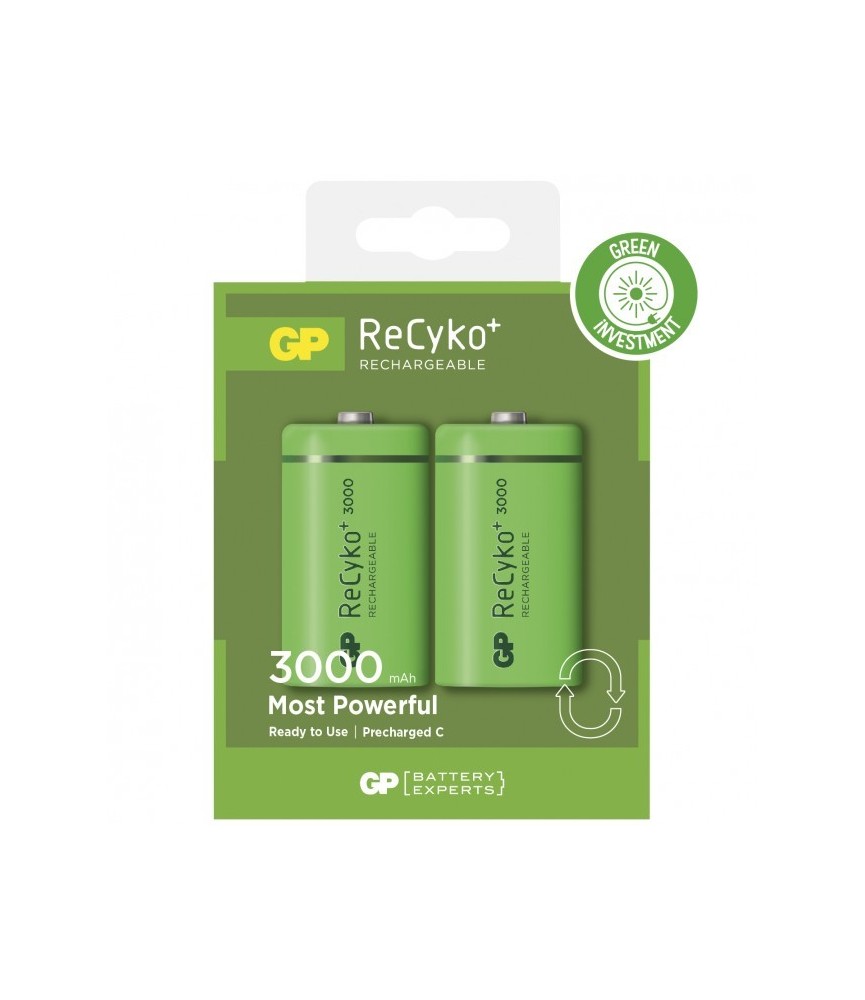 2 piles rechargeables - Recyko 300CHCBE-2GB2 / C - GP