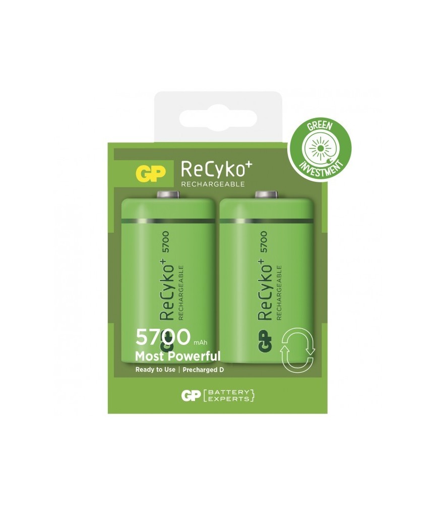 2 piles rechargeables - Recyko 570DHCBE-2GB2 / D - GP