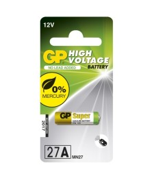 Pile alcaline - High Voltage - Ultra spéciale - 12V - 27AF - GP