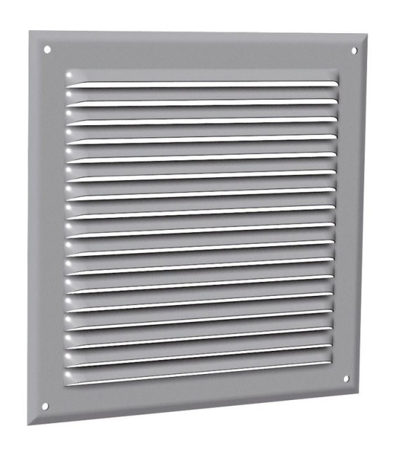 Grille de ventilation classique - Aluminium - 75 x 190 mm - ANJOS