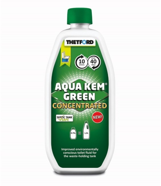 Entretien des WC - Aqua Kem Green Concentrated - 750 ml - THETFORD