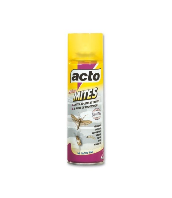 Aérosol anti-mites spécail textiles - 300 ml - ACTO