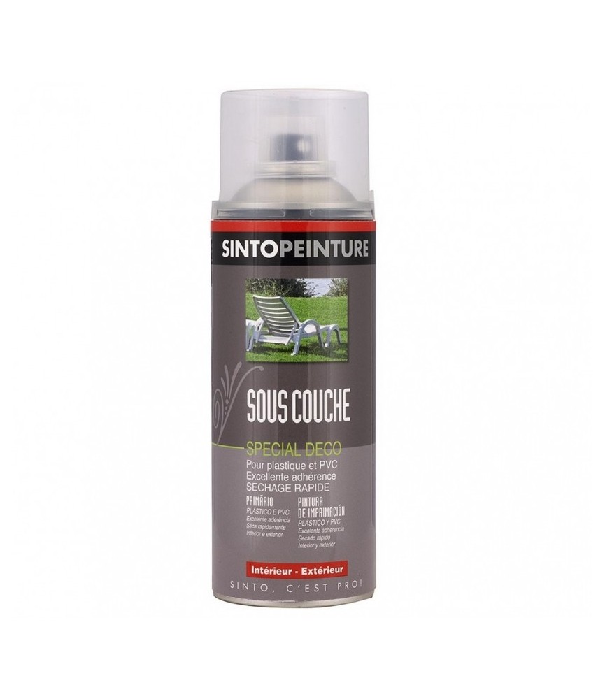 Sous-couche et apprêt - Pour plastique et PVC - 400 ml - SINTO
