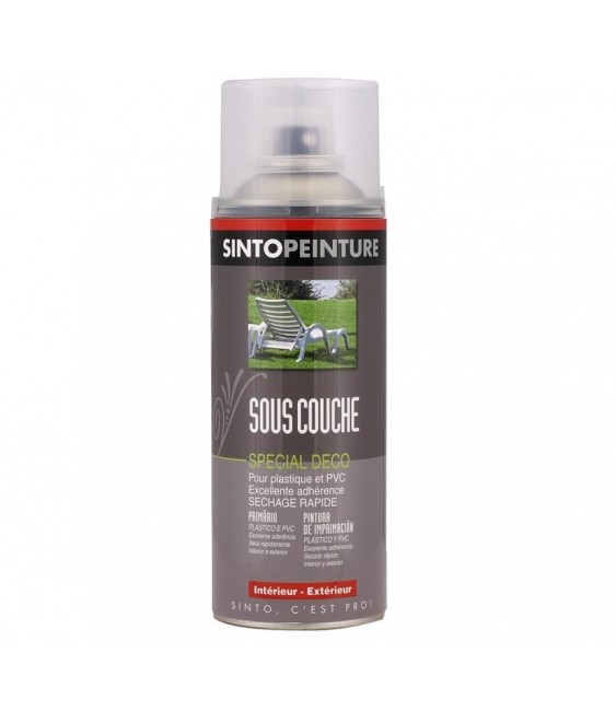 Sous-couche et apprêt - Pour plastique et PVC - 400 ml - SINTO