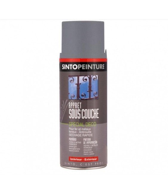 Sous-couche et apprêt - Pour fer et métaux - 400 ml - SINTO