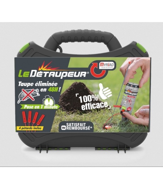 Coffret le Détaupeur - 1 appareil + 4 pétards - MYRIAD