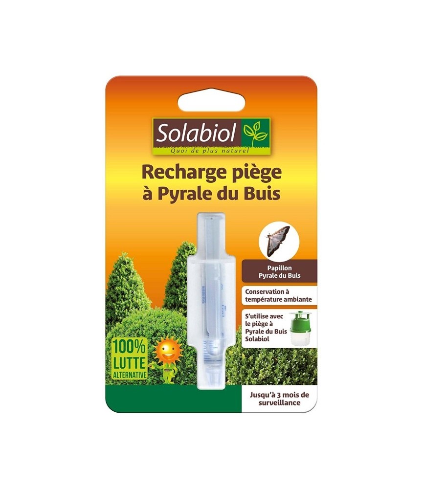 Recharge pour piège contre la pyrale du buis - 1 seringue - SOLABIOL