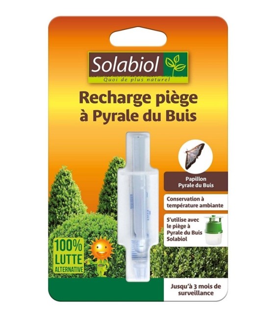 Recharge pour piège contre la pyrale du buis - 1 seringue - SOLABIOL