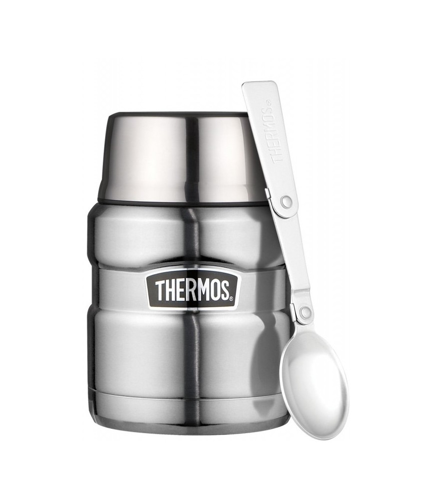 Lunch box isotherme - King - Inox - 470 ml - THERMOS Lunch box isotherme - King - Inox - 470 ml - THERMOS