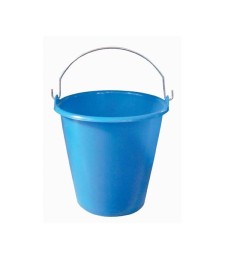 Seau ménager en palstique avec anse - 5 L - Bleu - ALUMINIUM & PLASTIQUE