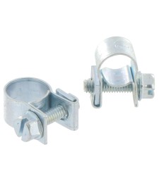 Collier de serrage Mini clamp - Acier -7 - 9 mm et 9 - 11 mm - CAP VERT