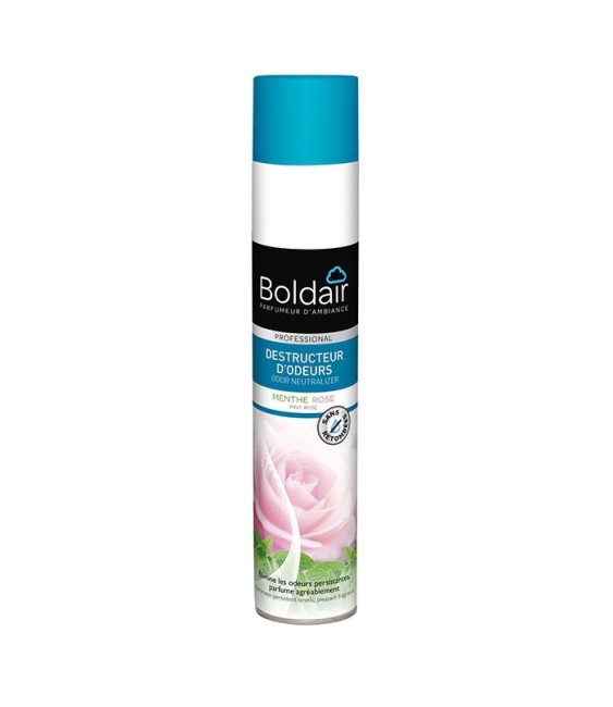 Destructeur d'odeurs - 2 en 1 - Menthe Rose - 500 ml - BOLDAIR