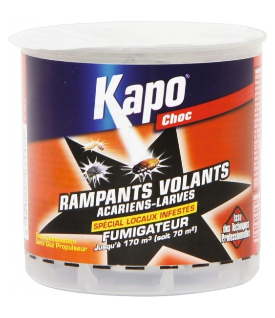 Fumigateur Tous insectes - 170 m3 - KAPO