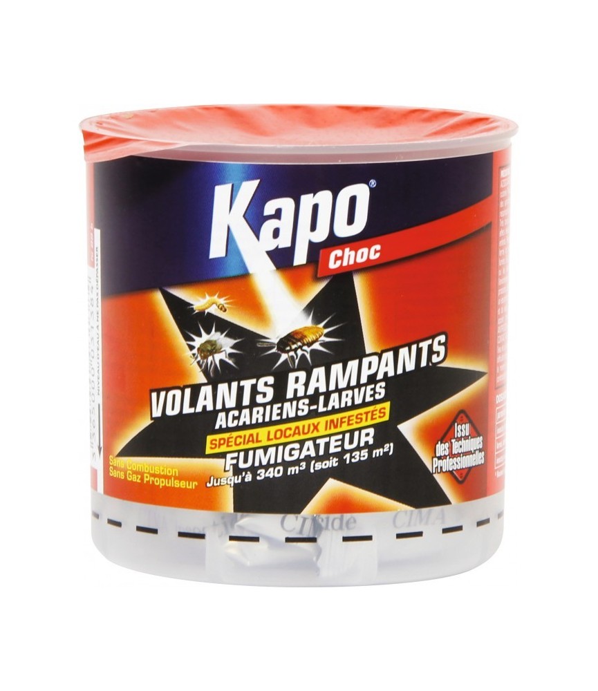 Fumigateur Tous insectes - 340 m3 - KAPO Fumigateur Tous insectes - 340 m3 - KAPO