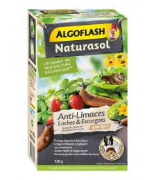 Anti-Limaces, Loches et Escargots - En granulés - 750 Grs - ALGOFLASH