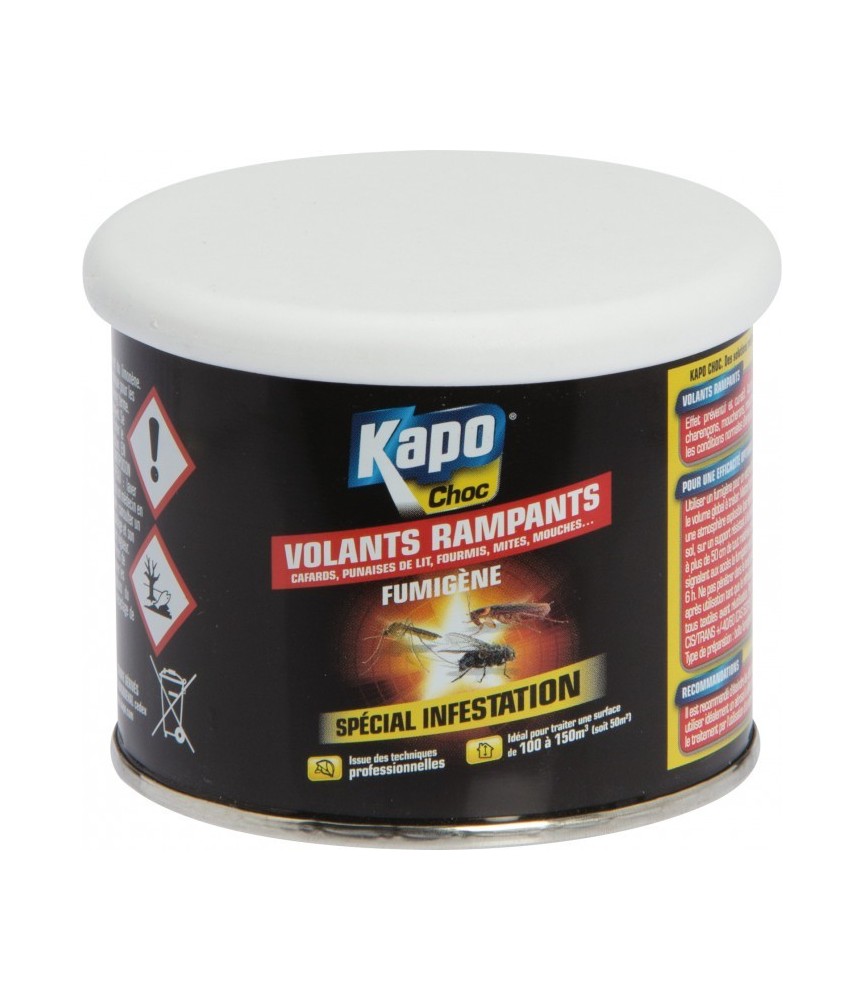 Fumigène Tous insectes - 37.5 Gr - KAPO