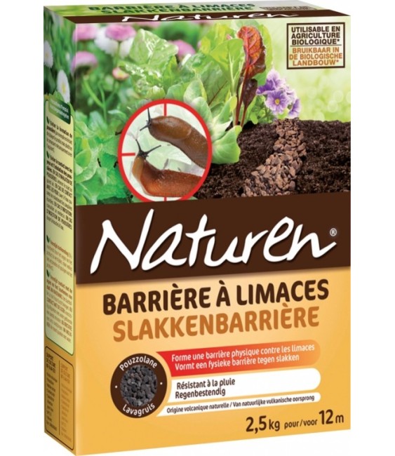 Barrière à limaces - 2.5 Kg - NATUREN