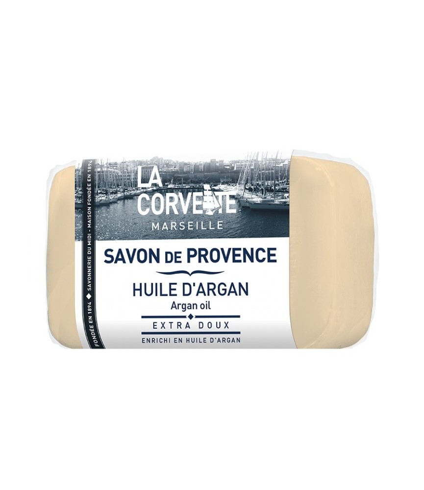 Savon de Provence - Huile d'Argan - 100 Grs - LA CORVETTE