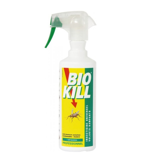 Insecticide universel Biokill 500 ml - Tous Insectes - SPADO