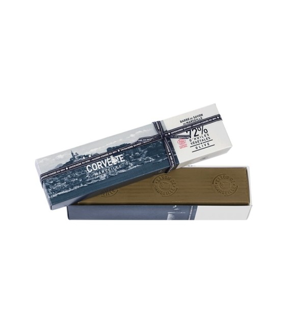 Barre savon de Marseille - Olive - 900 Grs - LA CORVETTE