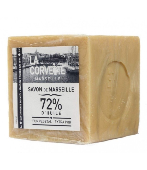 Cube de Savon de Marseille Extra Pur - 500 Grs - LA CORVETTE