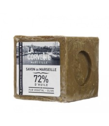 Cube de Savon de Marseille - Olive - 300 Grs - LA CORVETTE