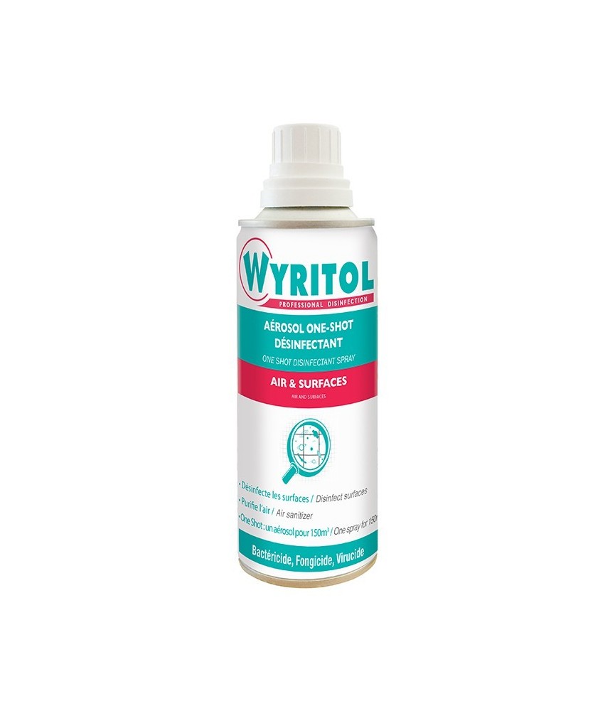 Désinfectant air et surfaces - One Shot - 150 ml - WYRITOL Désinfectant air et surfaces - One Shot - 150 ml - WYRITOL